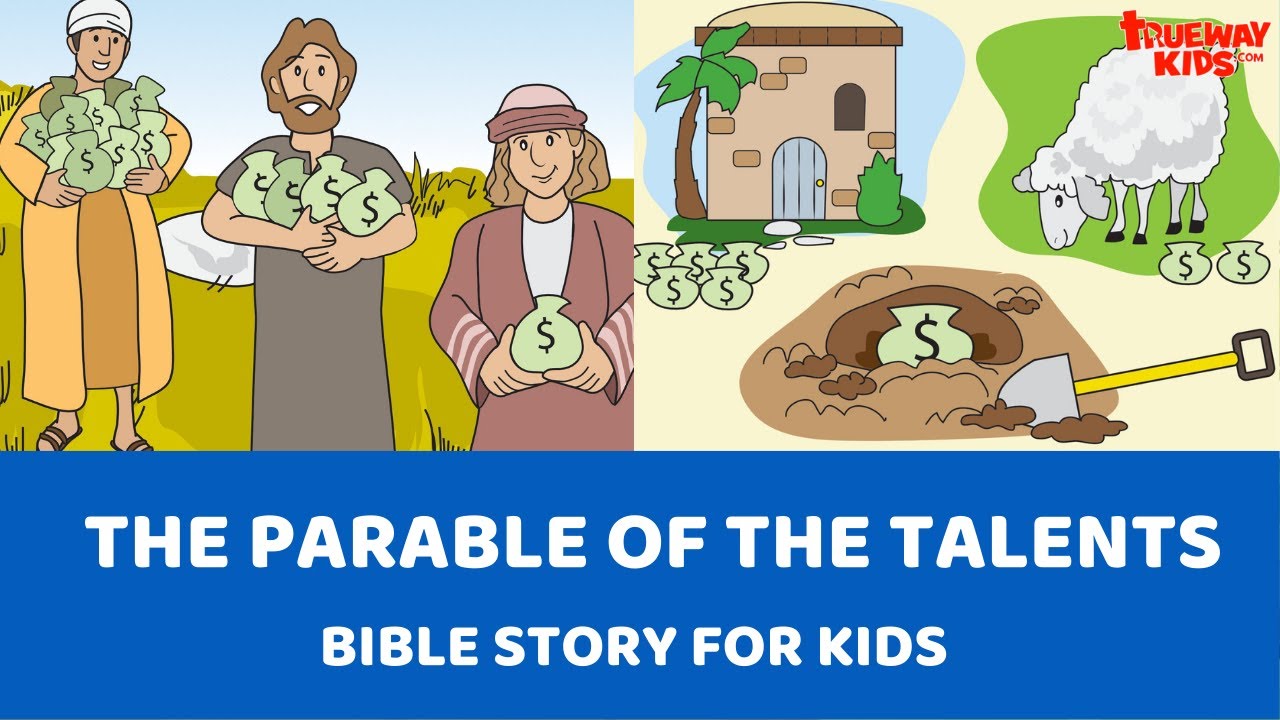 The Parable Of The Talents Bible Story For Kids YouTube