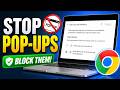 How To Disable Pop Ups In Google Chrome