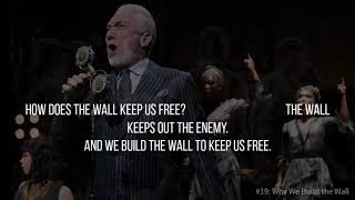 Hadestown Lyrics: 19    Why We Build the Wall