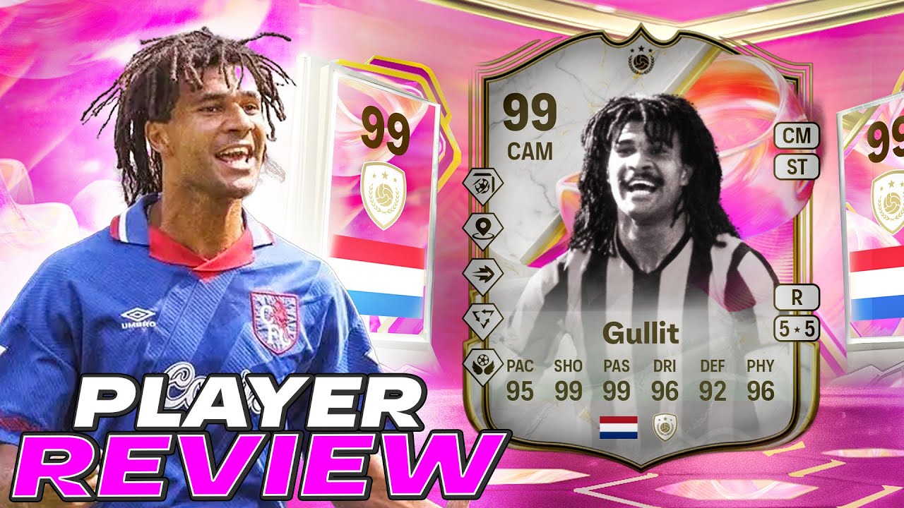 99 FUTTIES ICON GULLIT PLAYER REVIEW - EA FC 25 ULTIMATE TEAM