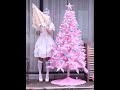 クリスマスツリー セット　ピンク