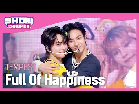 [쇼챔 에세이] TEMPEST - Full Of Happiness (템페스트 - 행복 (원곡 : H.O.T.)) l Show Champion l EP.469