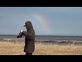 Радуга над Белым морем. / Rainbow over the White Sea.