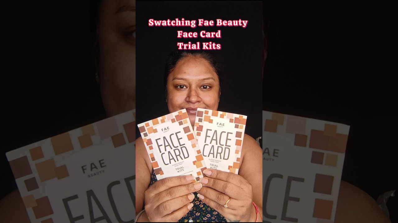 Light-Medium FAE BEAUTY Face Card Skin Tint- Part 1 | 