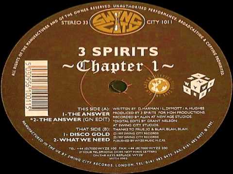 3 Spirits — 3 Spirits - Disco Gold 1997 SWING CITY RECORDS
