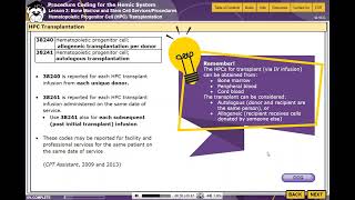 HCGTV: Snippet - Bone Marrow & Stem Cell Services: Hematopoietic Progenitor Cell Transplantation