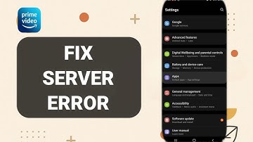 How To Fix And Solve Server Error On Prime Video App