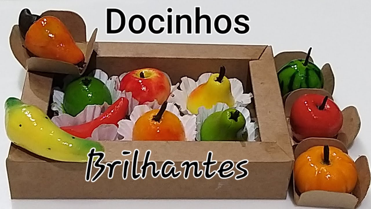 Como dar brilho em doces.