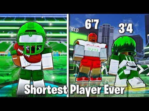 Can The SHORTEST Player Score A Touchdown In NFL Universe Football?