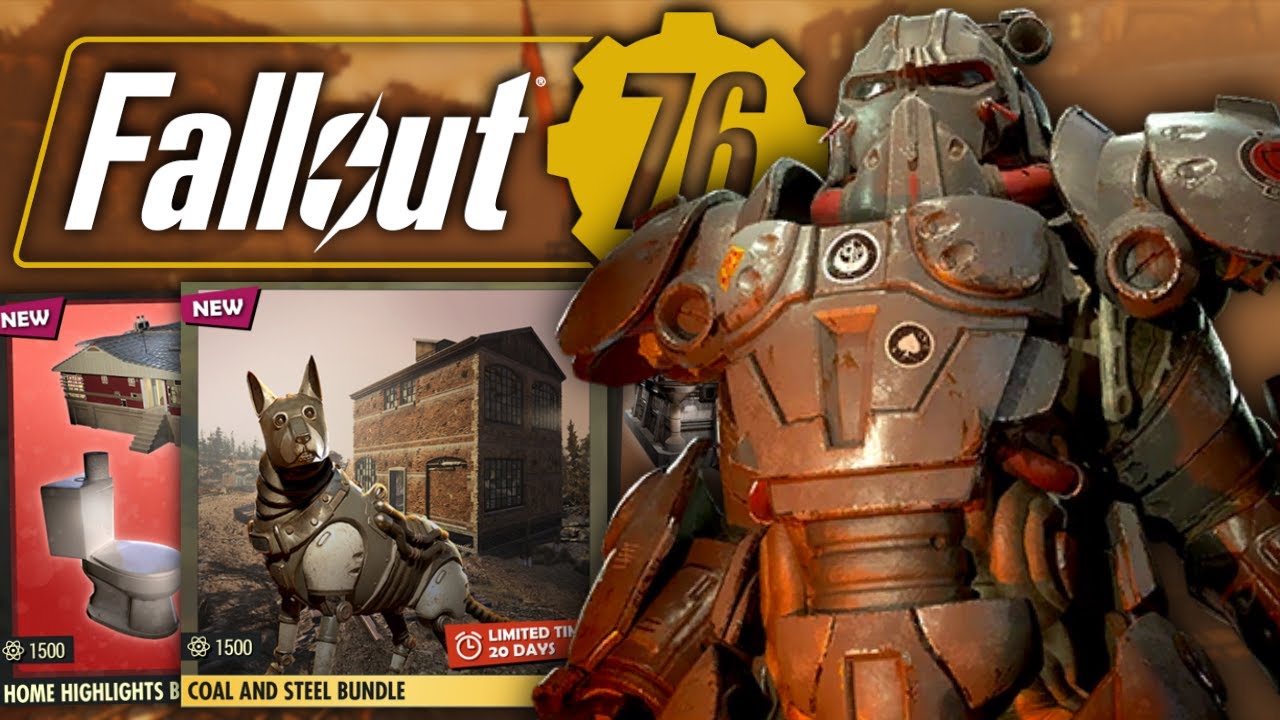 Coal And Steel Bundle Showcase & Review! | Fallout 76