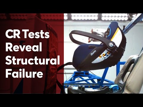 Infant Seats Suffer Structural Damage in CR Crash Test | Consumer Reports