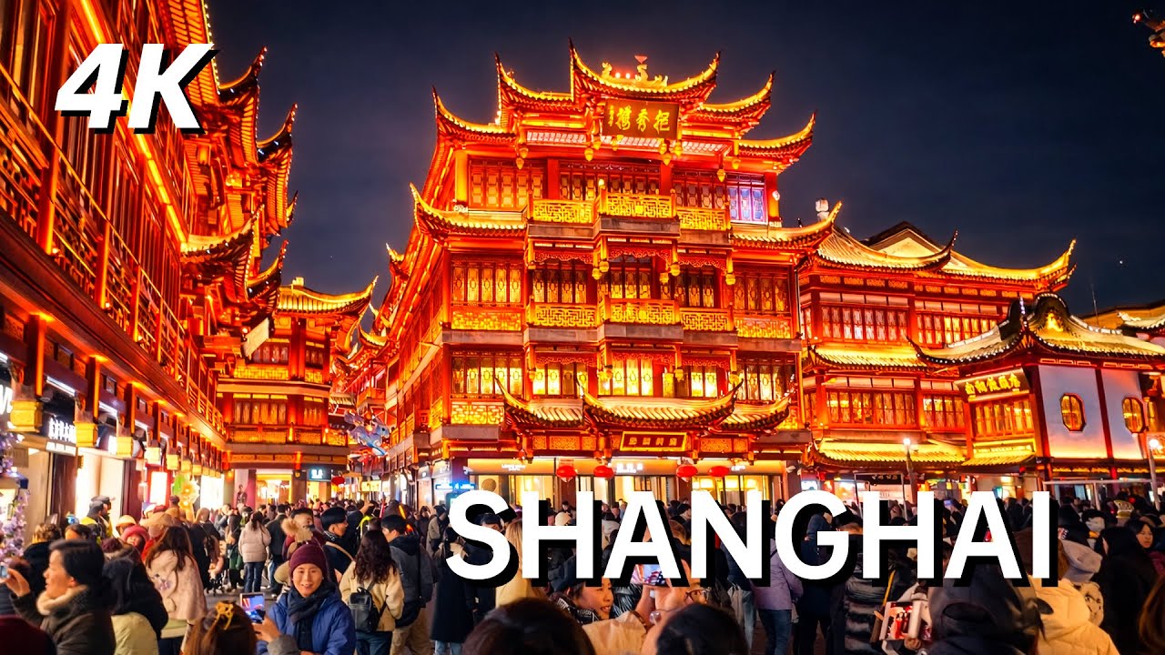 2026 Chinese New Year! Horse Year Lantern Festival is Ready! Shanghai Yu Garden Night Tour