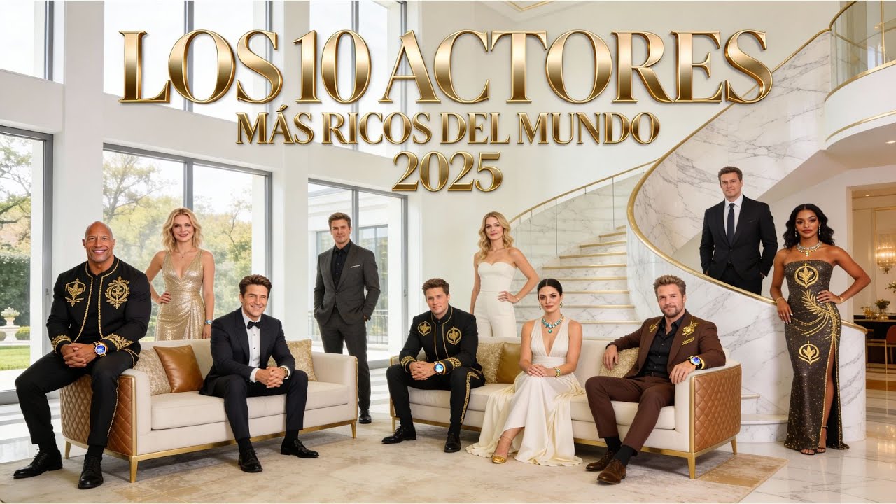💰 FORTUNA: Los 10 ACTORES más RICOS del MUNDO que te SORPRENDERÁN en ...