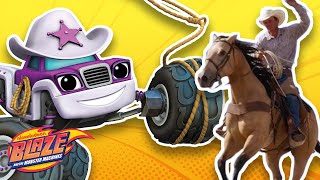 Download Lagu Blaze and the Real Wild West ft. Starla! | Blaze and the Monster Machines MP3