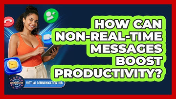 How Can Non-Real-Time Messages Boost Productivity?