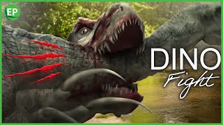 DINO FIGHT | TARBOSAURUS VS THERIZINOSAURUS | THE BEST OF DINOSAURS | DINOSAUR BATTLE | DINO ARENA