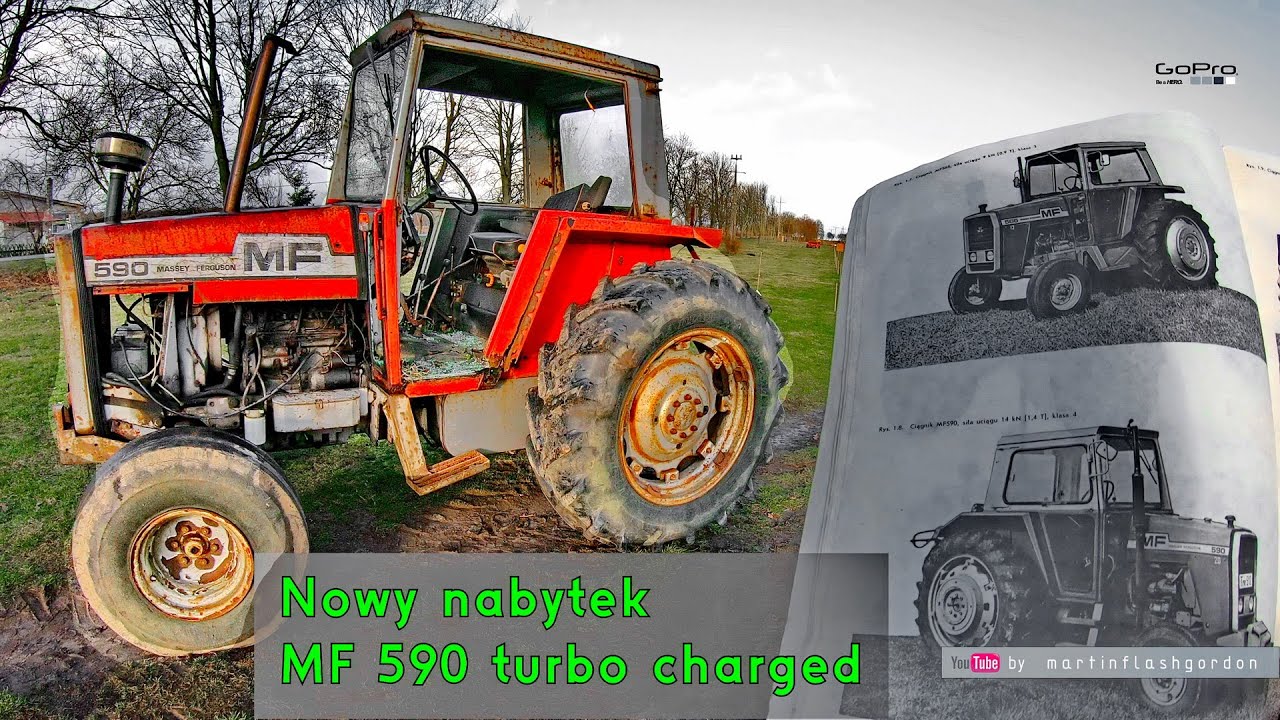 Nowy-stary nabytek Massey Ferguson 590 turbo charged