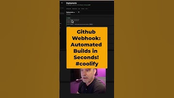 GitHub Webhook: Geautomatiseerde builds in seconden in Coolify #coolify #selfhosting