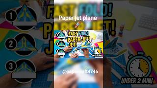 how to make paper Jet plane #papercraft #paper #paperplane #diy #jetplane @PAPERCRAFT4746