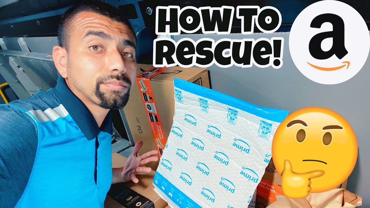 Day In A Life Of An Amazon Delivery Driver ( How To Rescue)