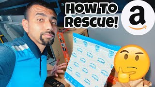 Day In A Life Of An Amazon Delivery Driver ( How To Rescue)