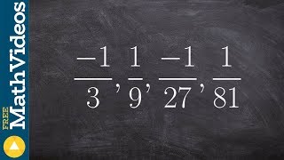 Determine if a sequence is geometric or not