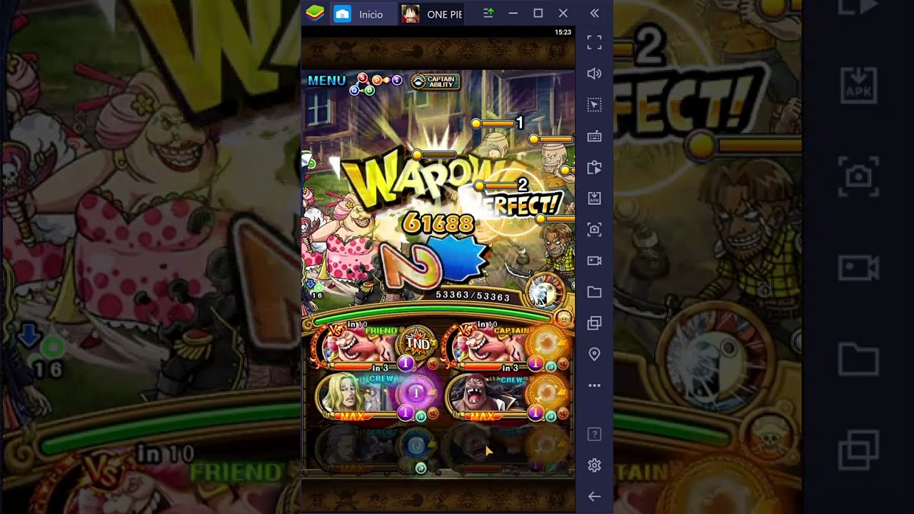 OPTC (Old batch) Duel at banaro island