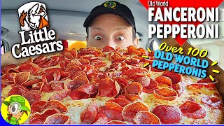 Little Caesars OLD WORLD FANCERONI PEPPERONI PIZZA Review Peep THIS Out
