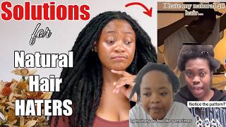 So you hate your hair, NOW WHAT? Real solutions to begin your journey to accepting your natural hair