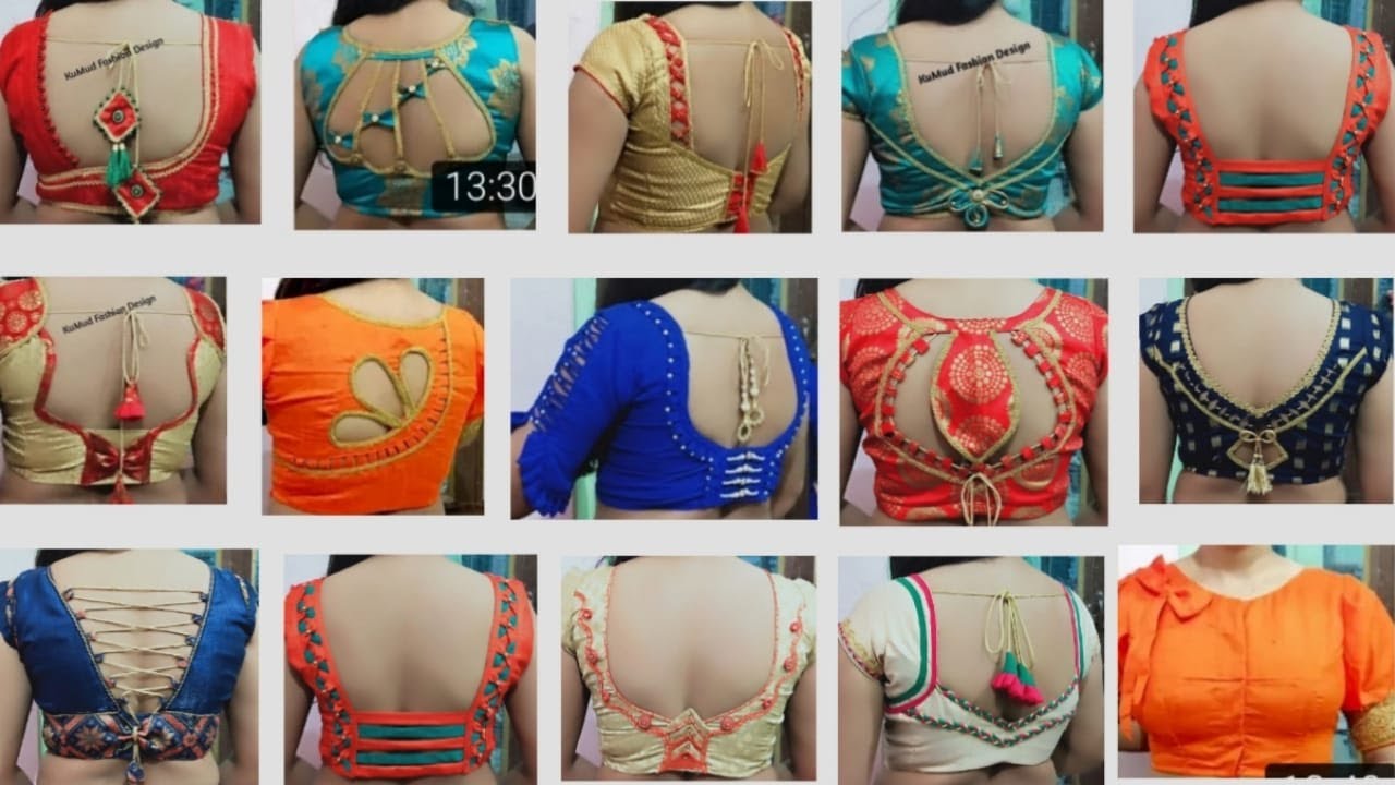 Beautiful dher sare blouse Design 2021 // blouse kaise banae YouTube