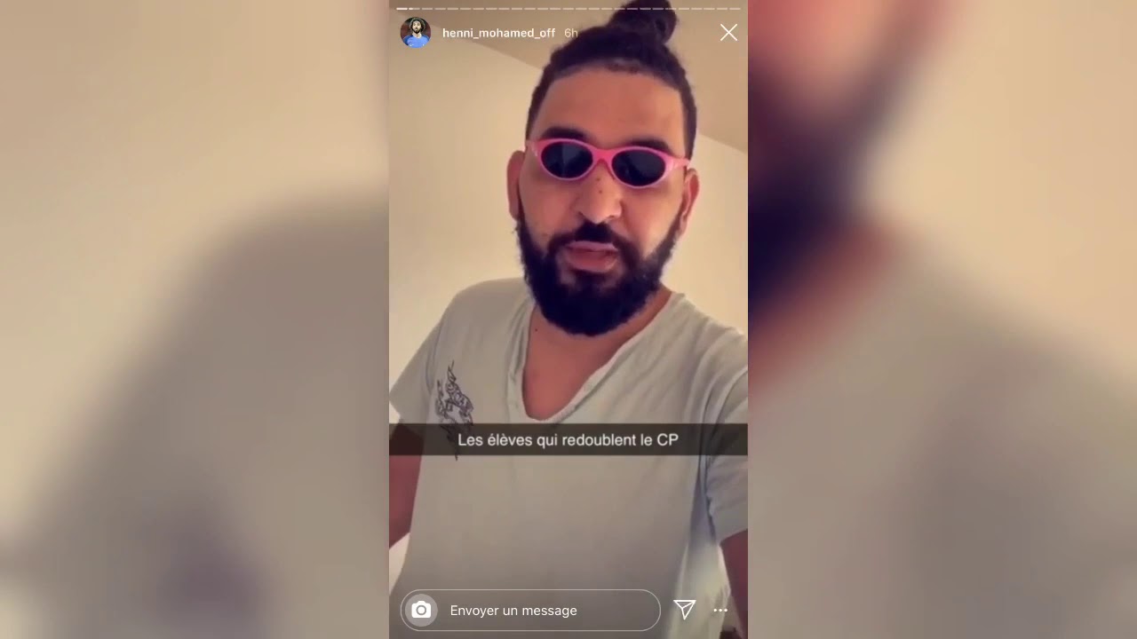 Story Instagram de Mohamed Henni 03/06/2020 #19 - YouTube