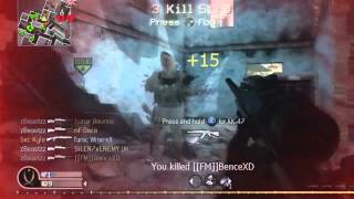 COD4 - 4 Man Sniper Feed! - DiE Edit - (Edit By: MrExcessiveGamer)