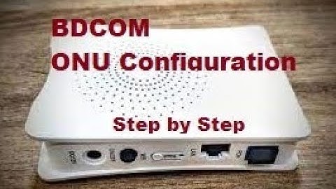 BDcom onu IPOE configuration | BDcom router configuration in telugu | BDcom ipoe set-up steps