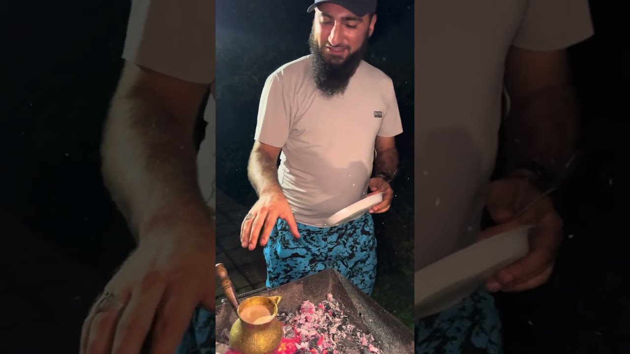 ТУРОК В ТУРКЕ ГОТОВИТ КОФЕ