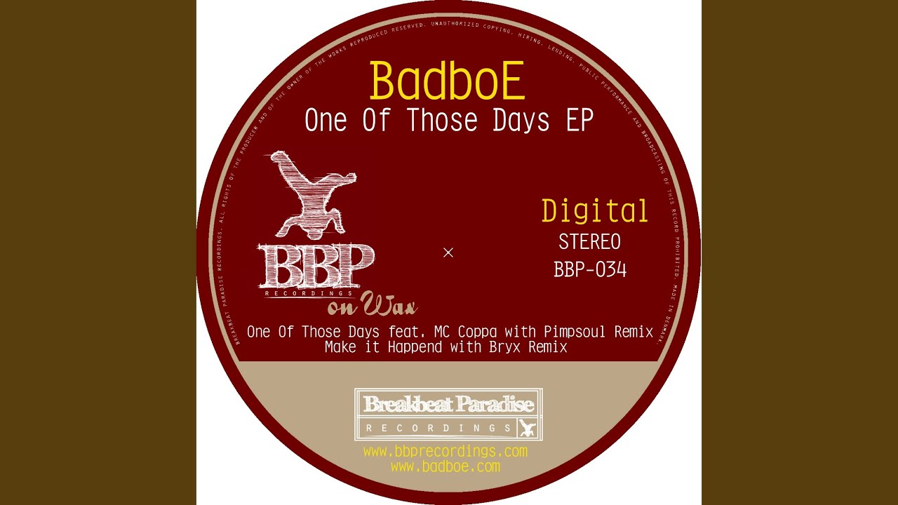 One of Those Days (Original Mix)