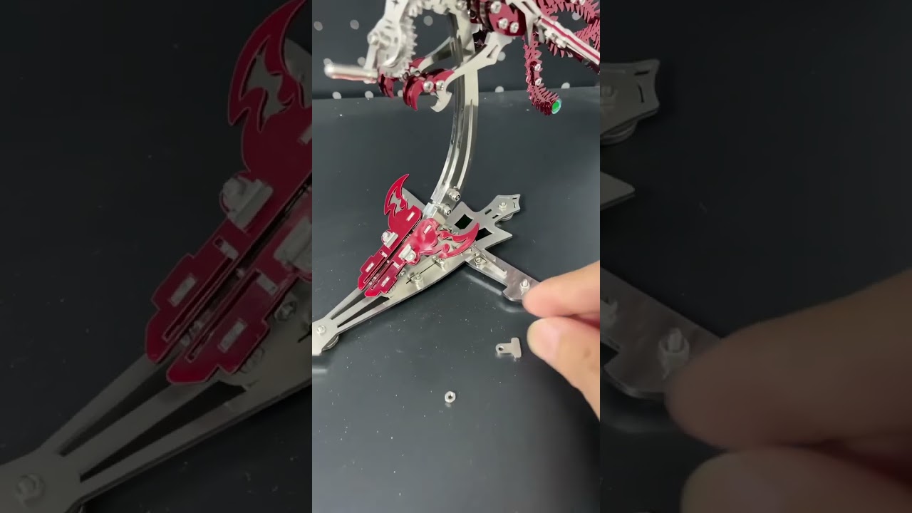 Crafting an Epic Metal Phoenix Model with Moving Wings 