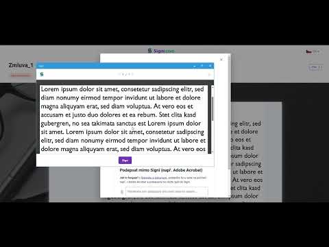 Jak podepsat dokument s certifikátem? ✍️ - video from Signi