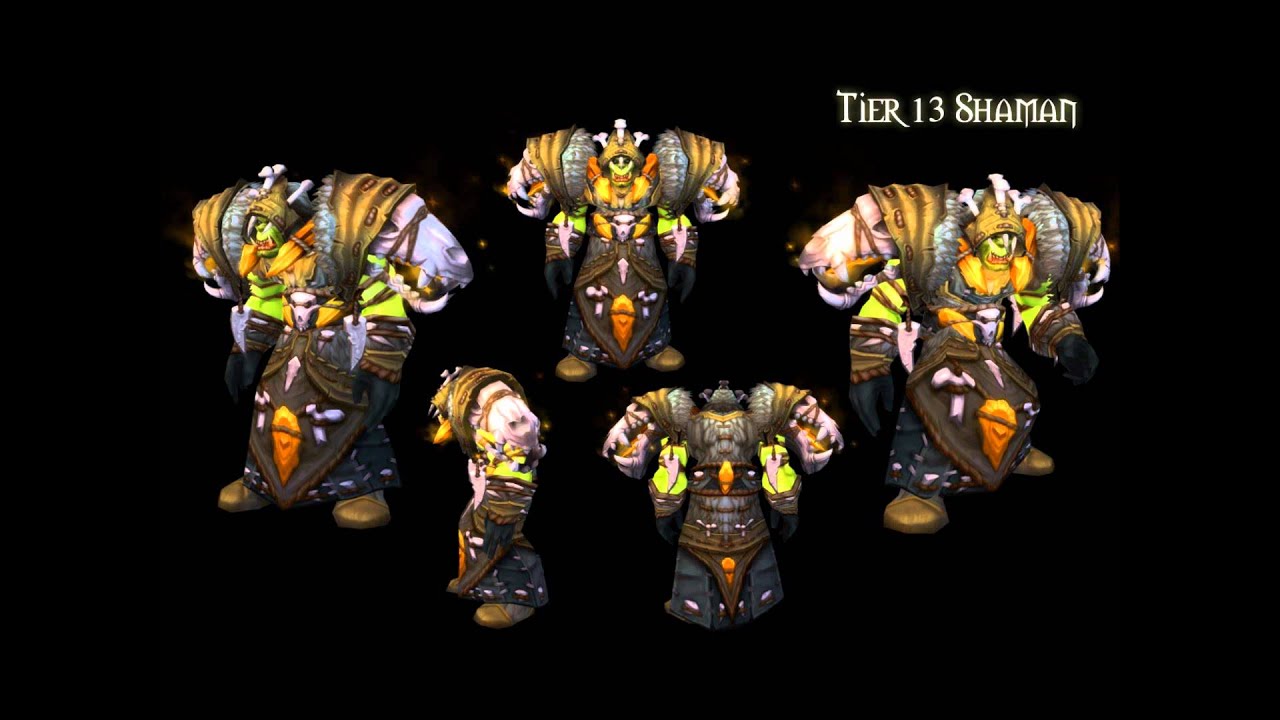 World of Warcraft - Shaman Tier 13 Preview.