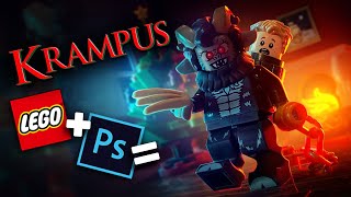 Photoshop & Lego Krampus