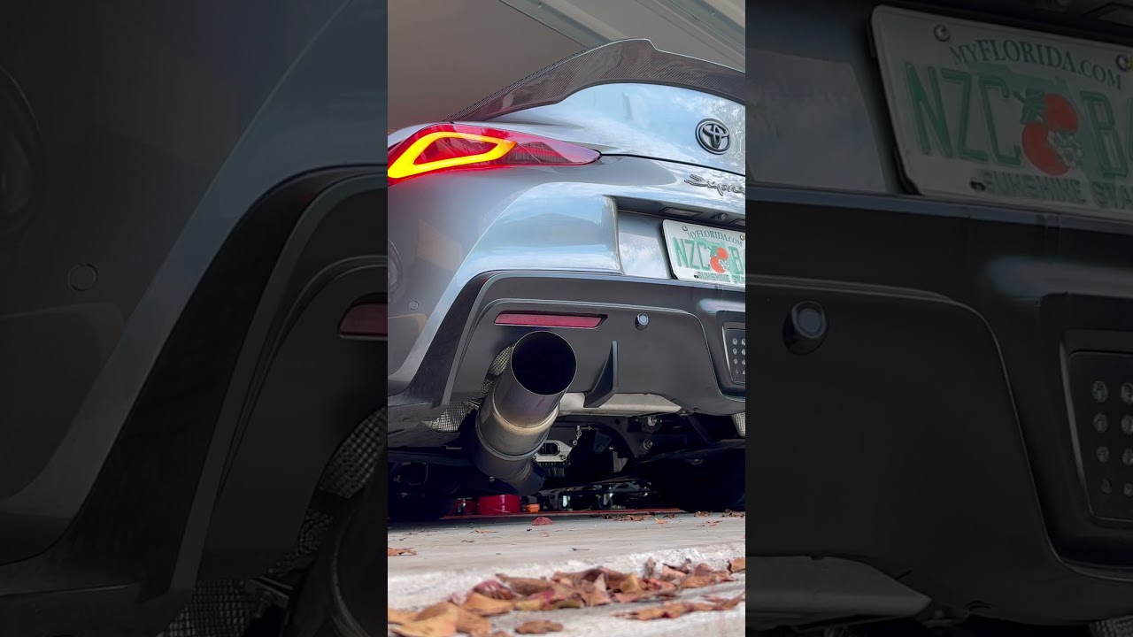 Big Turbo Supra Sounds Wild on Startup 😈 