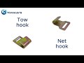Flat hook