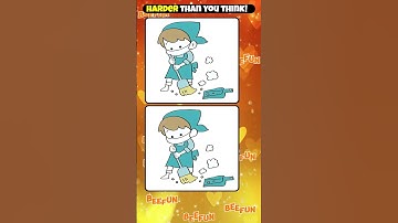 Only 1% Can Find All 3 Differences! 👀💥