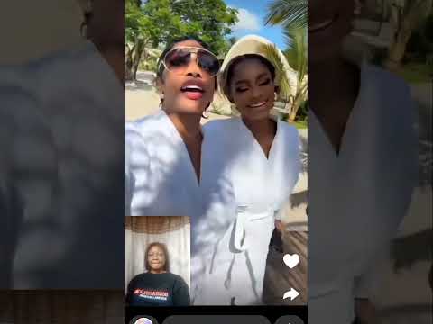 Chiomagoodhair And Mrs Hadiza Mkambala Vibing Togeda In Zanzibar Jumajux Jp2025 Priscillaojo