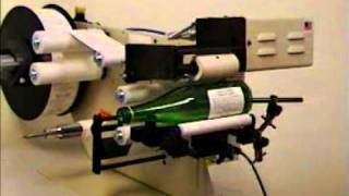 Semi-automatic wrap labeler
