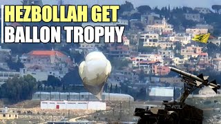 Instead Israeli spy balloon captured as its base also attacked by Hezbollah