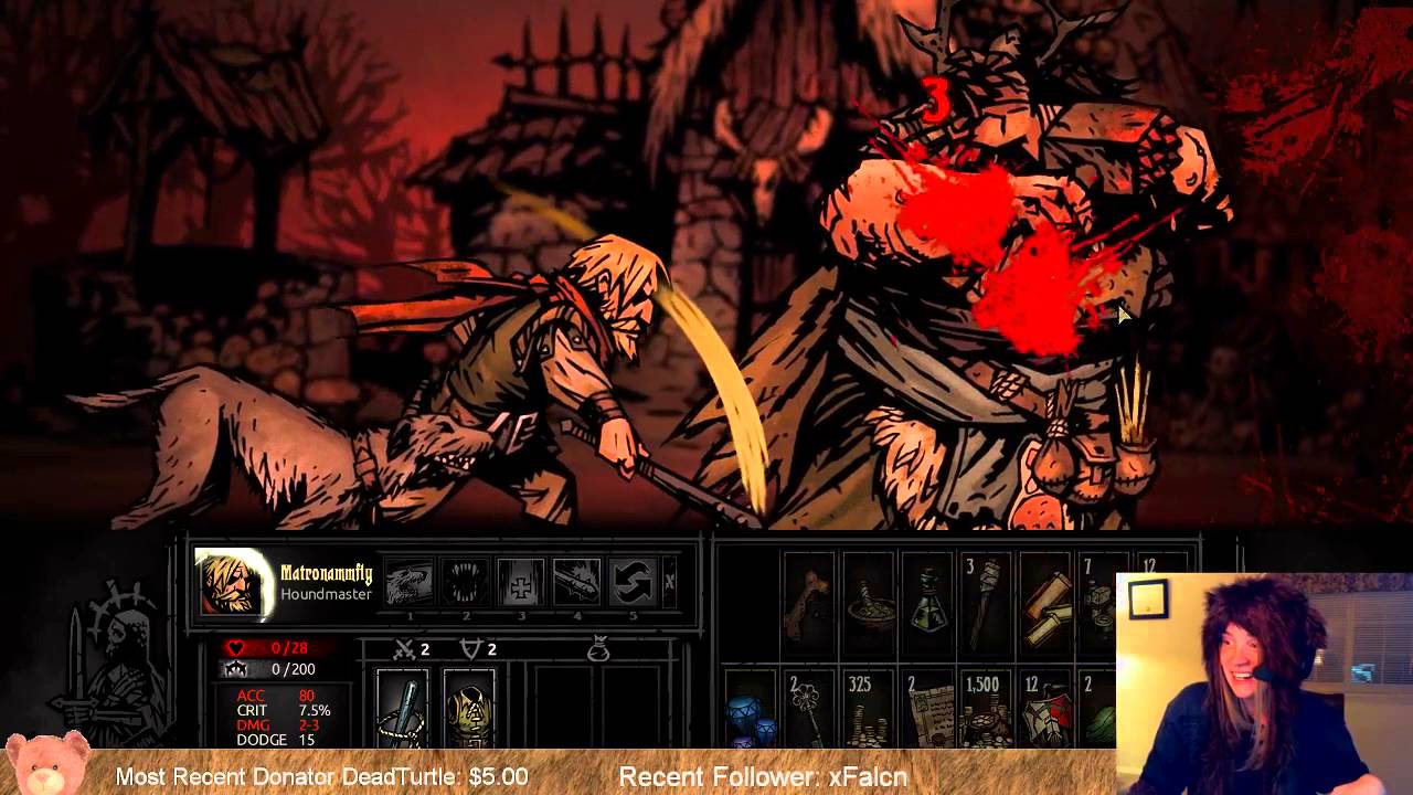 Twitch Highlight: Darkest Dungeon Says "FUUUUU Ltesta"