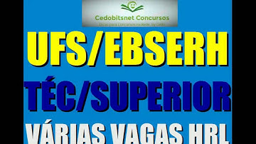 EBSERH SE CONCURSO PÚBLICO PROVAS QUESTÕES SIMULADO CURSO APOSTILA UFS HRL SERGIPE AOCP
