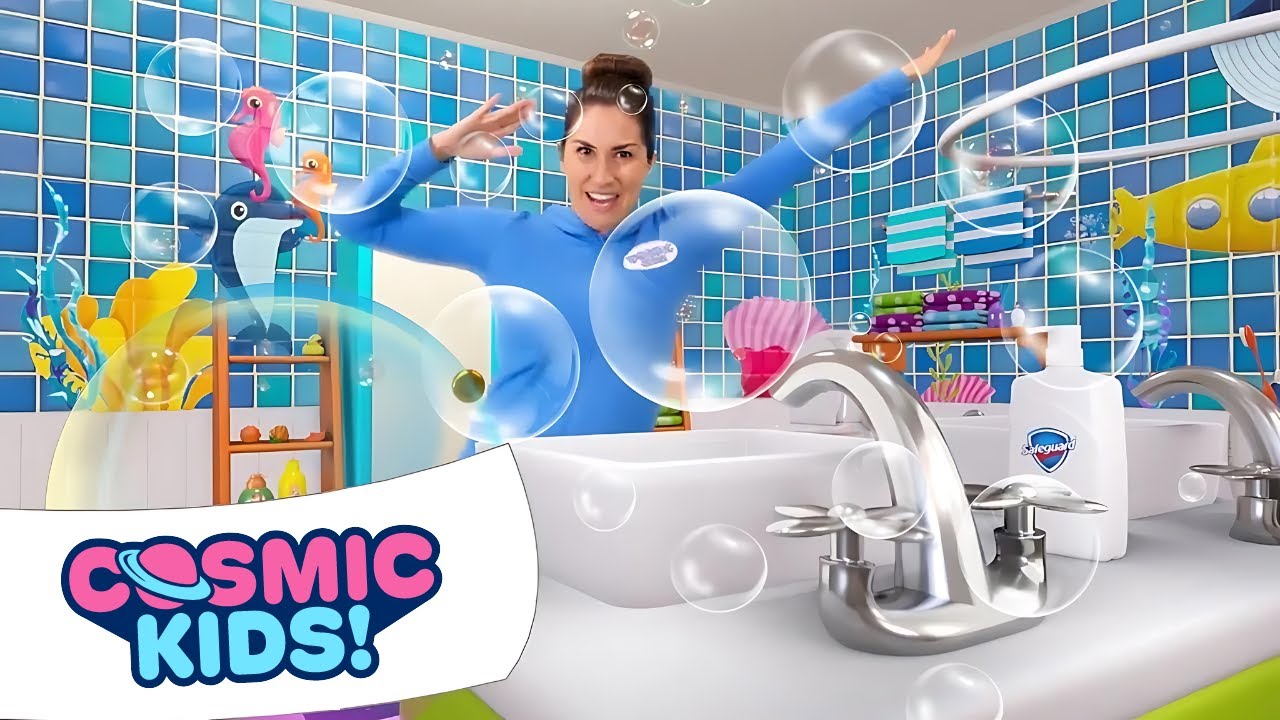 The Soaperhero Scrub (Handwashing Song for Kids!) 🧼👏 Cosmic Kids Yoga