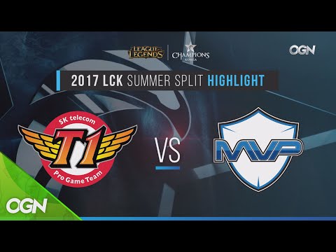 2017lcksummer [H/L 2017.07.02] SKT vs MVP Game1 - 2017 LCK Summer Split (롤챔스 하이라이트) 170703 EP.50