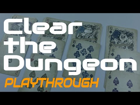 Clear the Dungeon Playthrough | a roguelike solitaire card game| Skip Solo